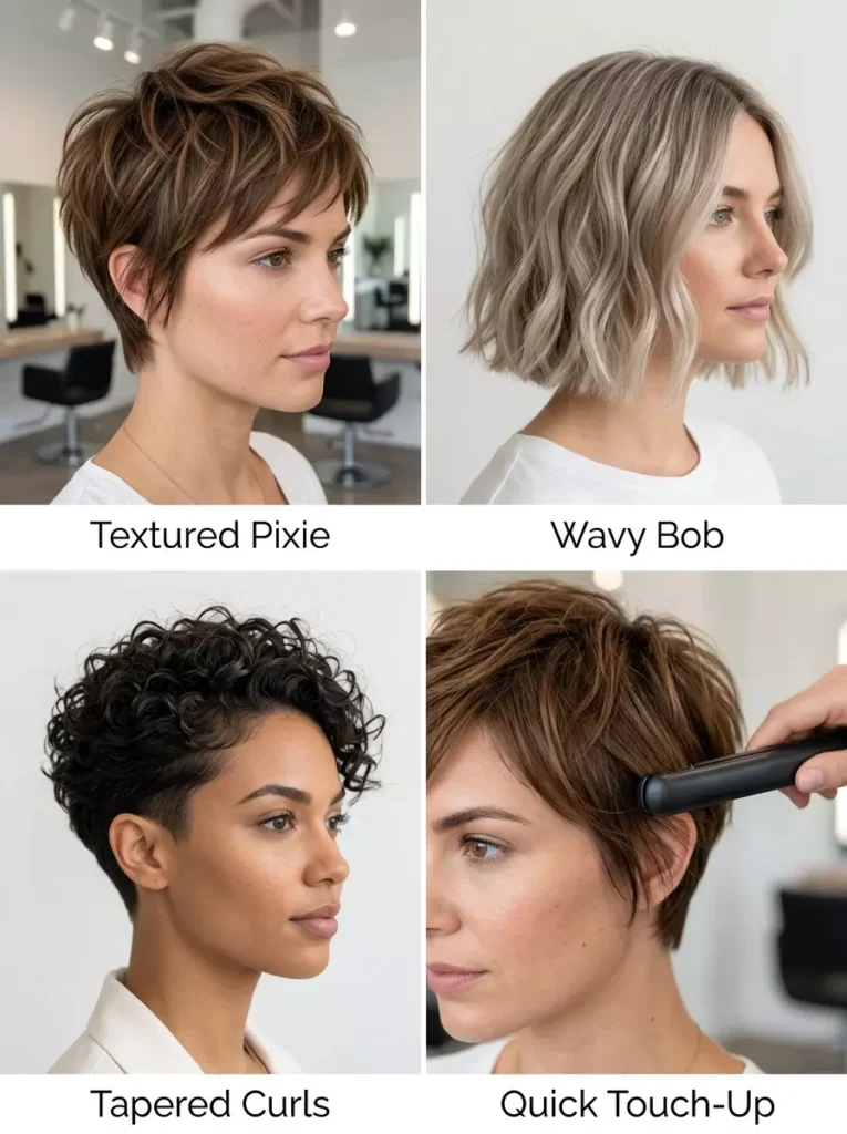 Quick Short Hairstyles