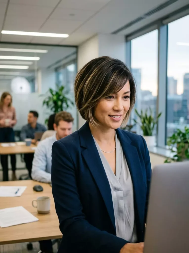 Short Hair for Office