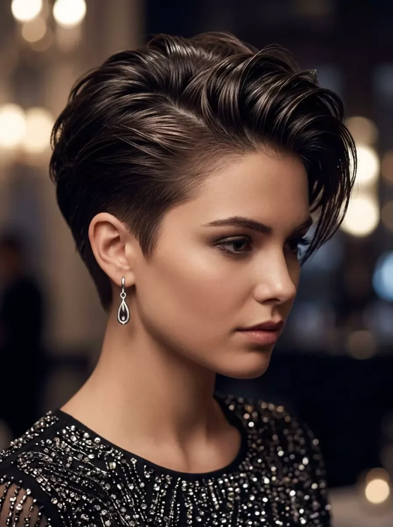 Short Hair for Parties