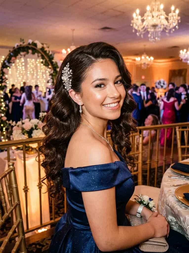 Side-Swept Prom Hairstyles