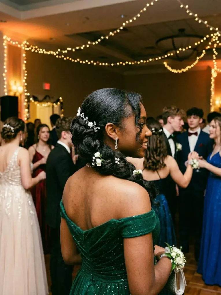 Side Bun Prom Hairstyles