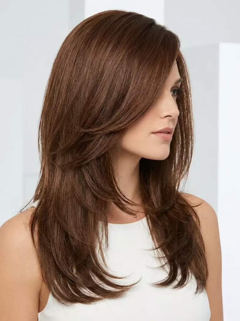 Side Swept Layered Haircuts Ideas