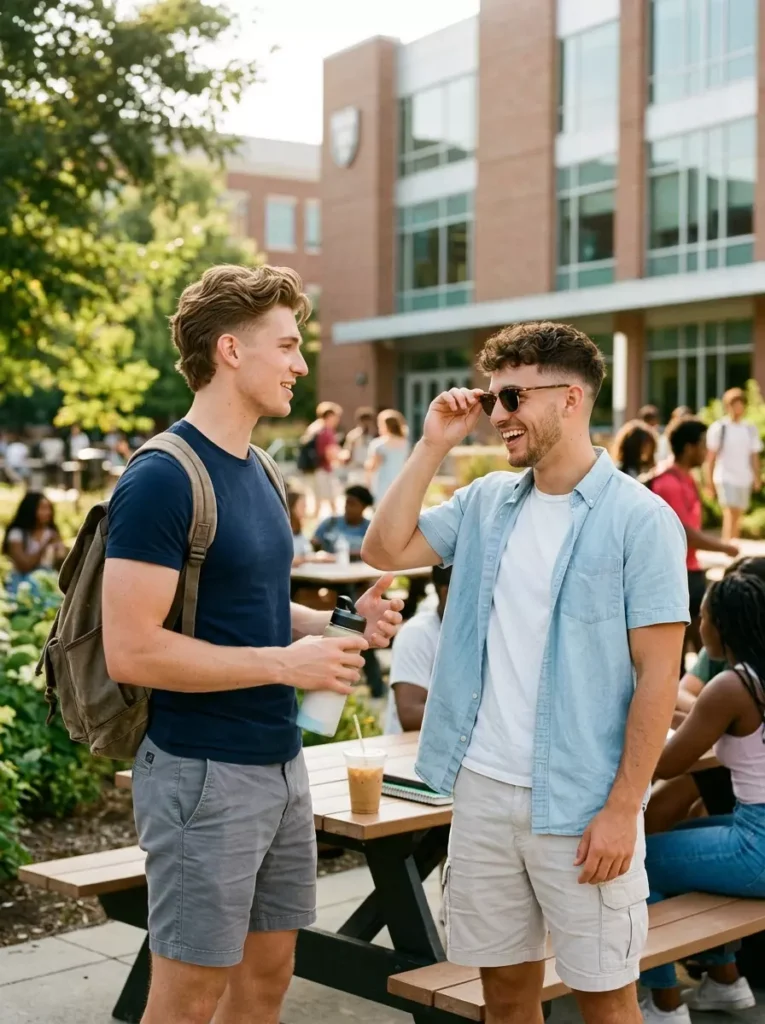 Summer Haircut Men for College Boys