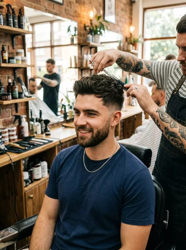 Summer Haircut Men with Thick Hair