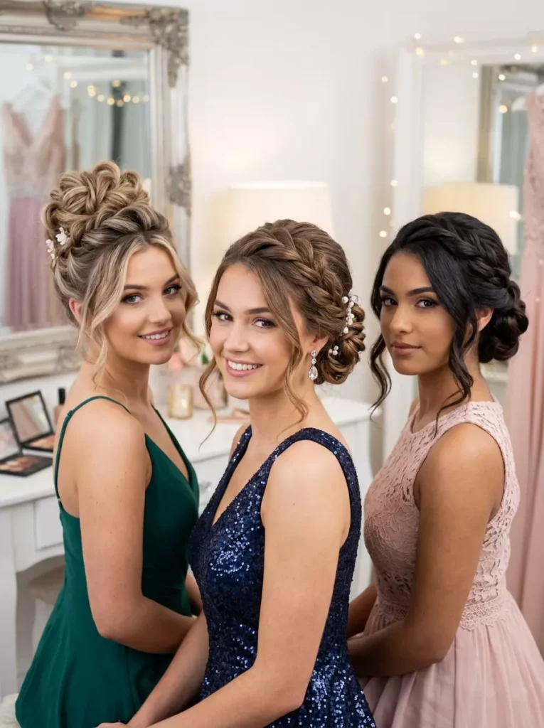 Twisted Updo Prom Hairstyles