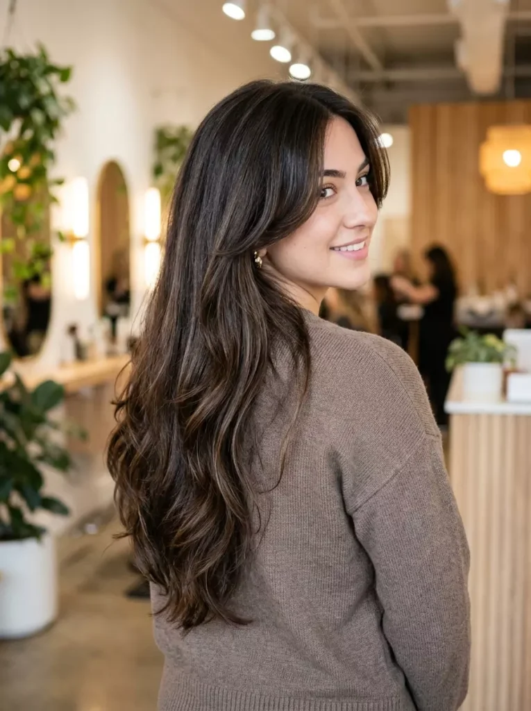 U Cut Layered Haircuts for Long Hair