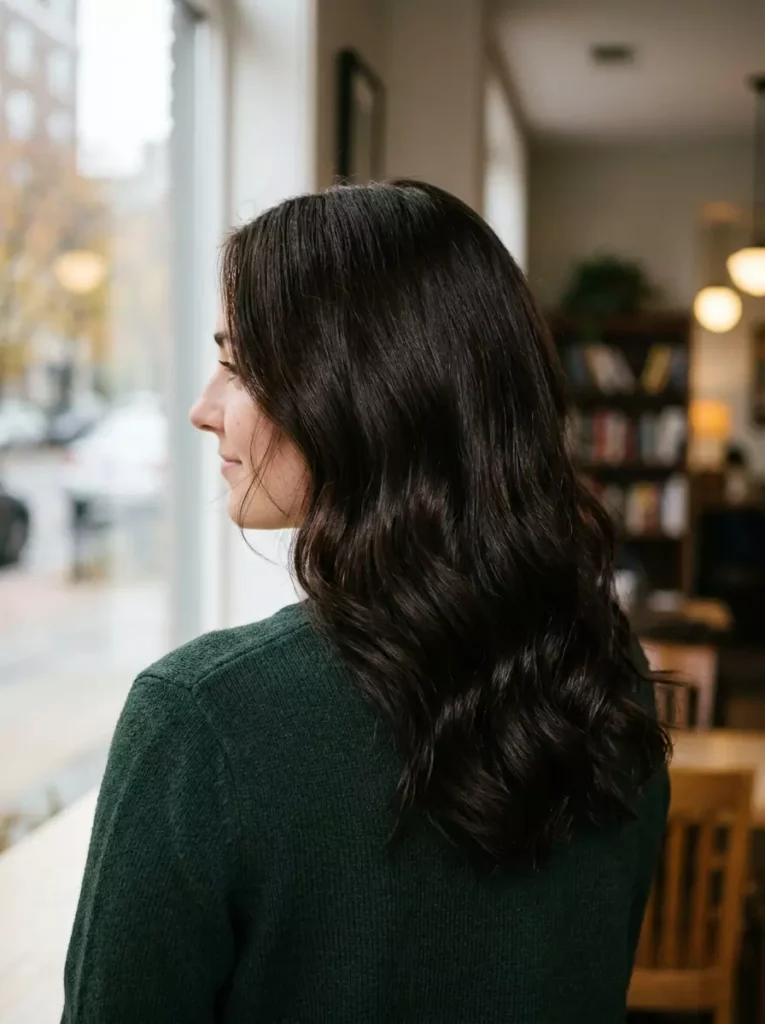 Ultra Dark Chocolate Brown Hair