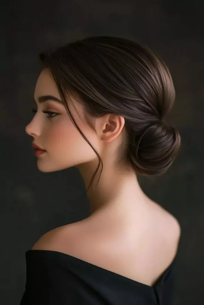 Messy Bun Updos for Oily Hair