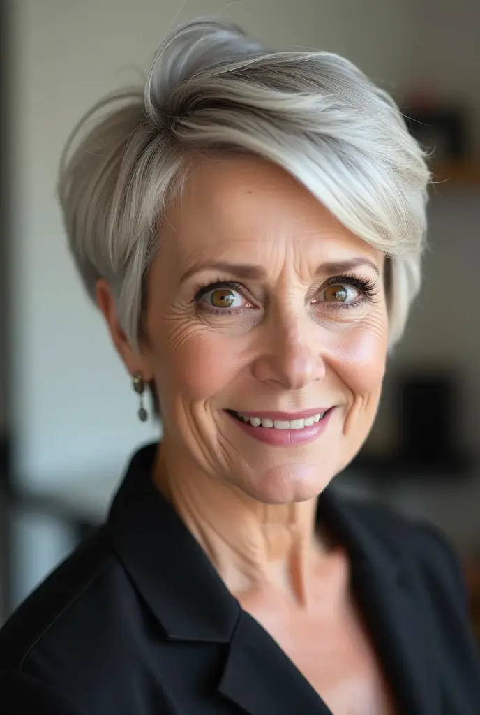 Short Low Maintenance Haircuts for Women Over 50