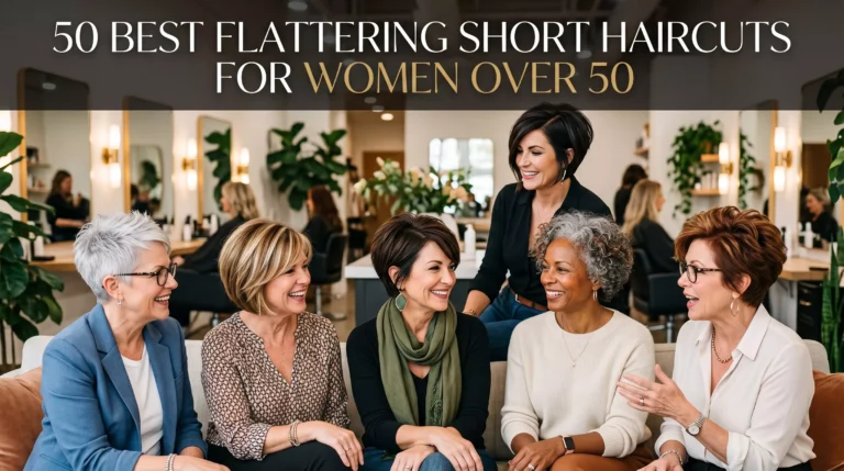 50 Best Flattering Short Haircuts for Women Over 50