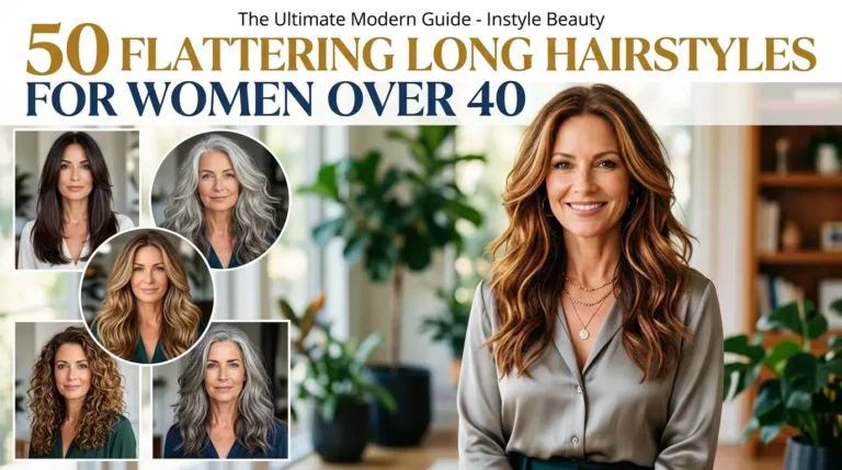 50 Flattering Long Hairstyles for Women Over 40 You'll Love