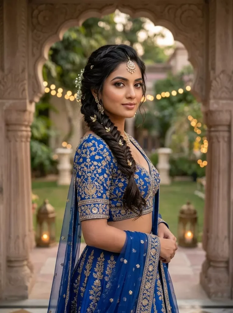 Best Hairstyles with Lehenga