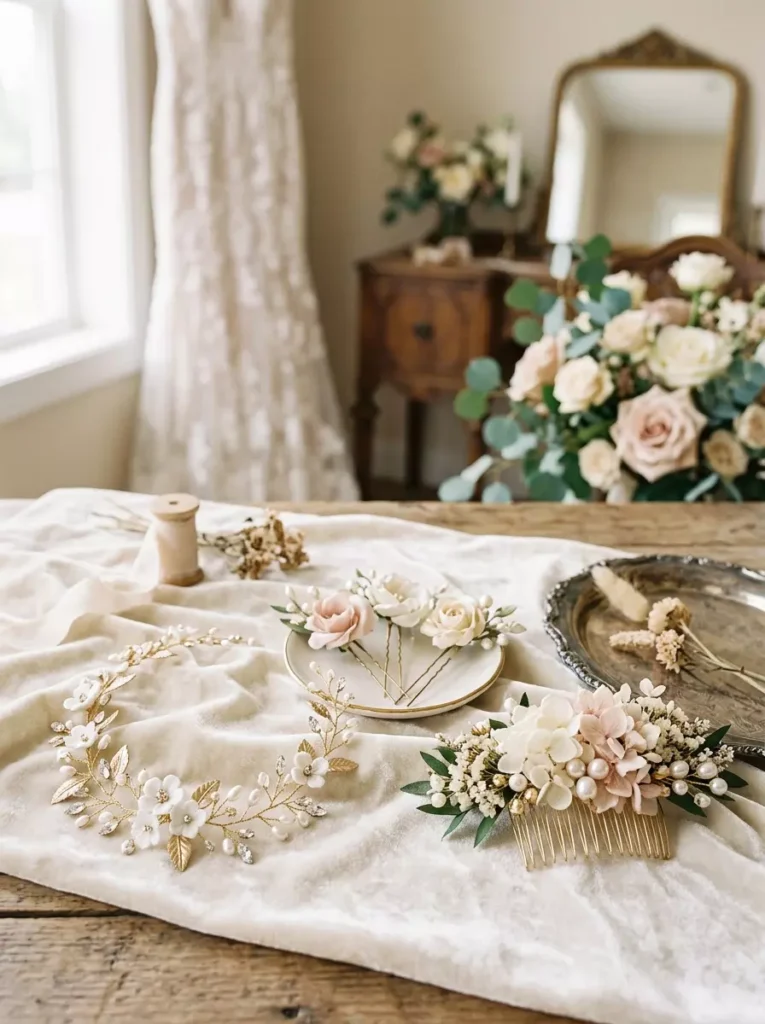Bridal Floral Hair Accessories