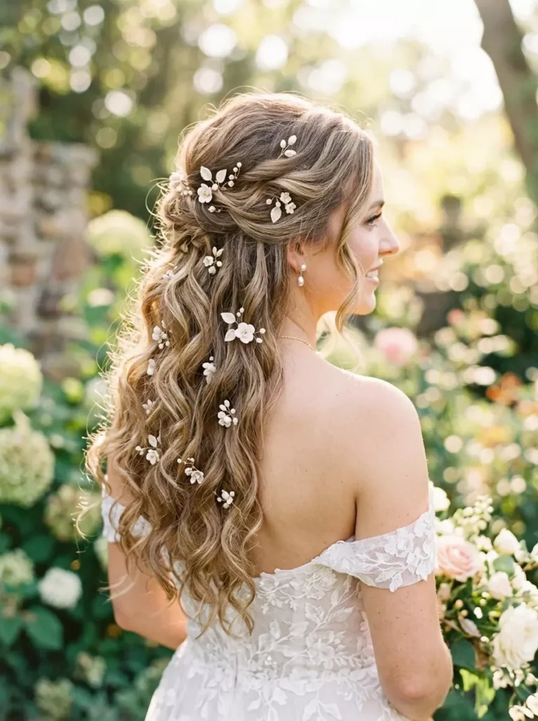 Elegant Bridal Hair Flowers