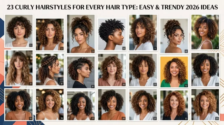 23 Curly Hairstyles for Every Hair Type Easy & Trendy 2026 Ideas
