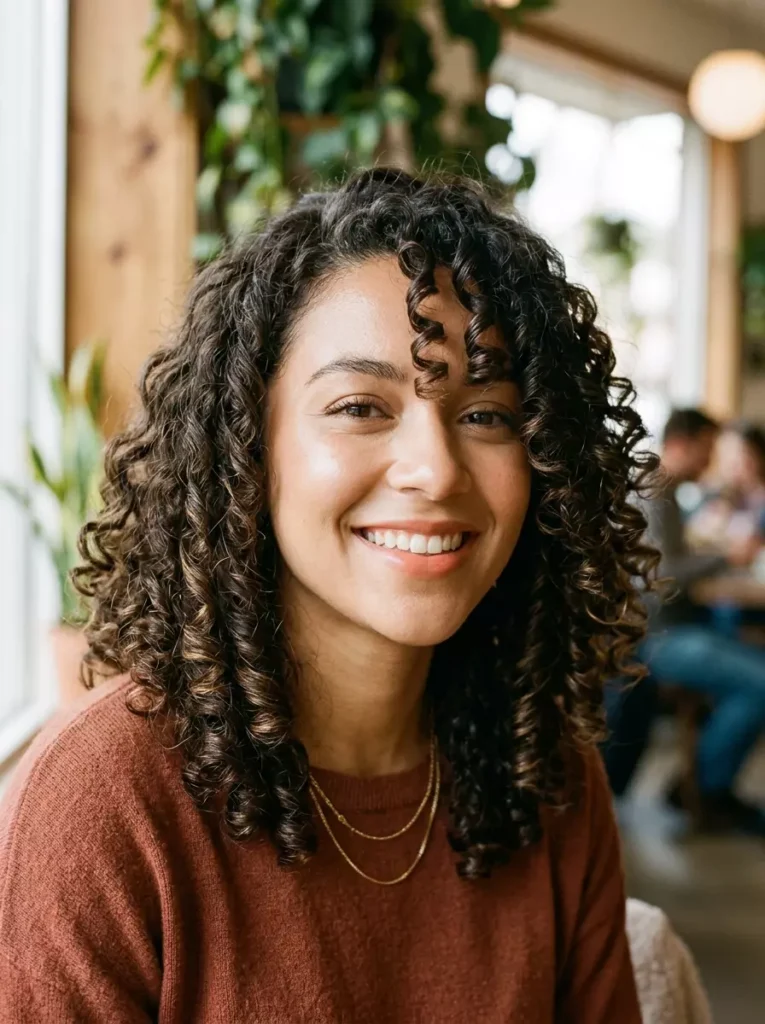 Face Framing Curls