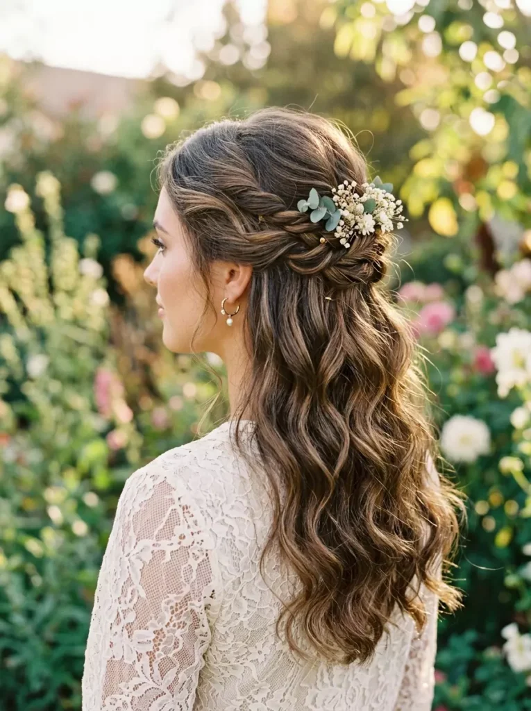 Half-Up Half-Down Hairstyle