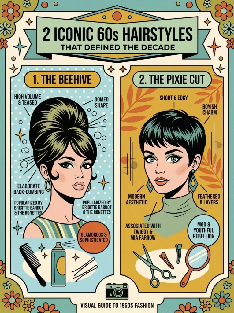Iconic 60s Hairstyles That Defined the Decade