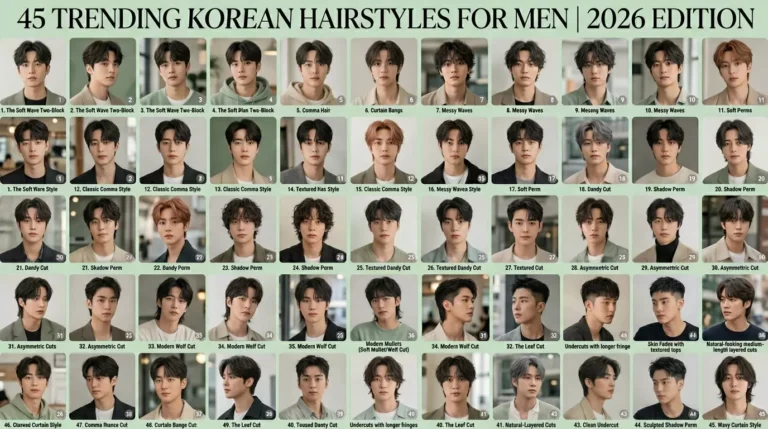 45 Korean Hairstyles for Men That Are Trending Everywhere in 2026