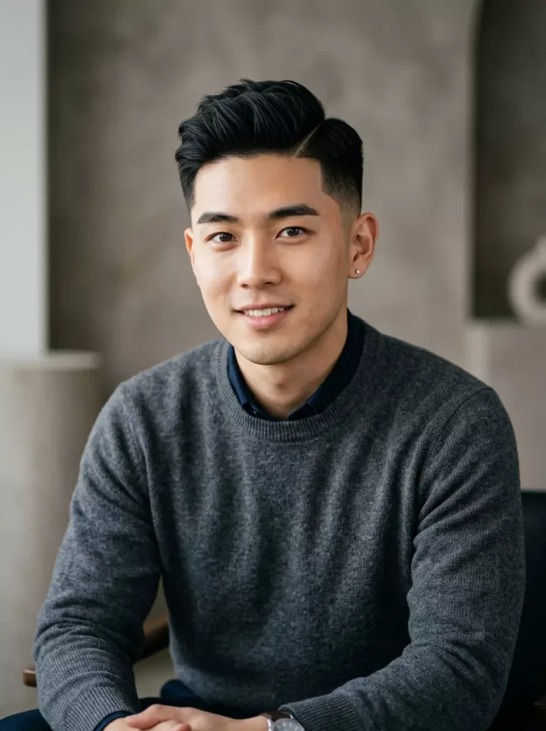 Korean Men Haircut