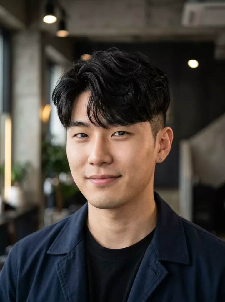 Korean Hairstyle for Men Thick Hair