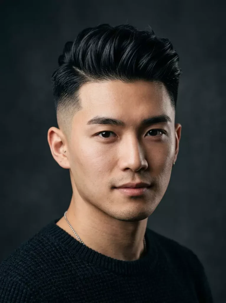 Korean Undercut Hairstyle Men