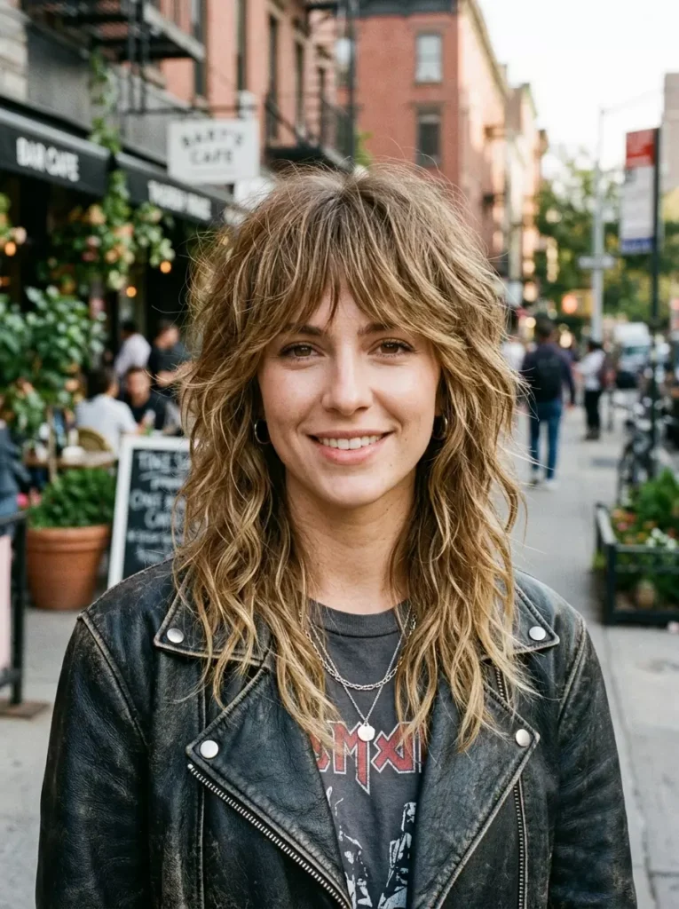 Medium Shag with Choppy Layers