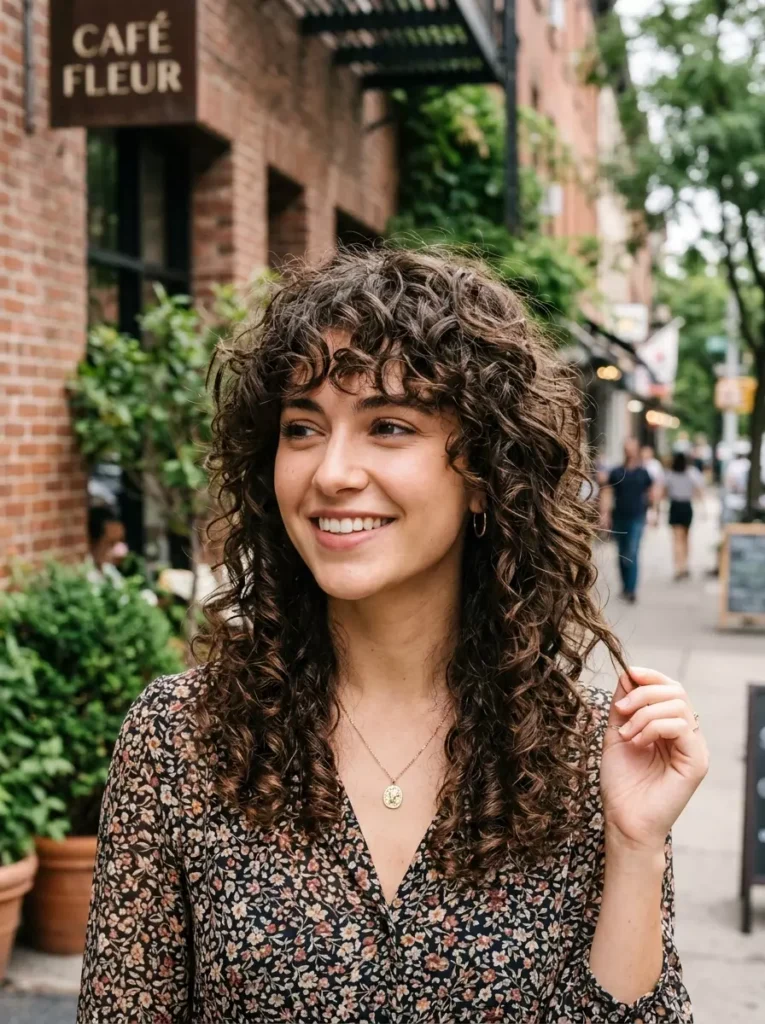 Modern Curly Shag