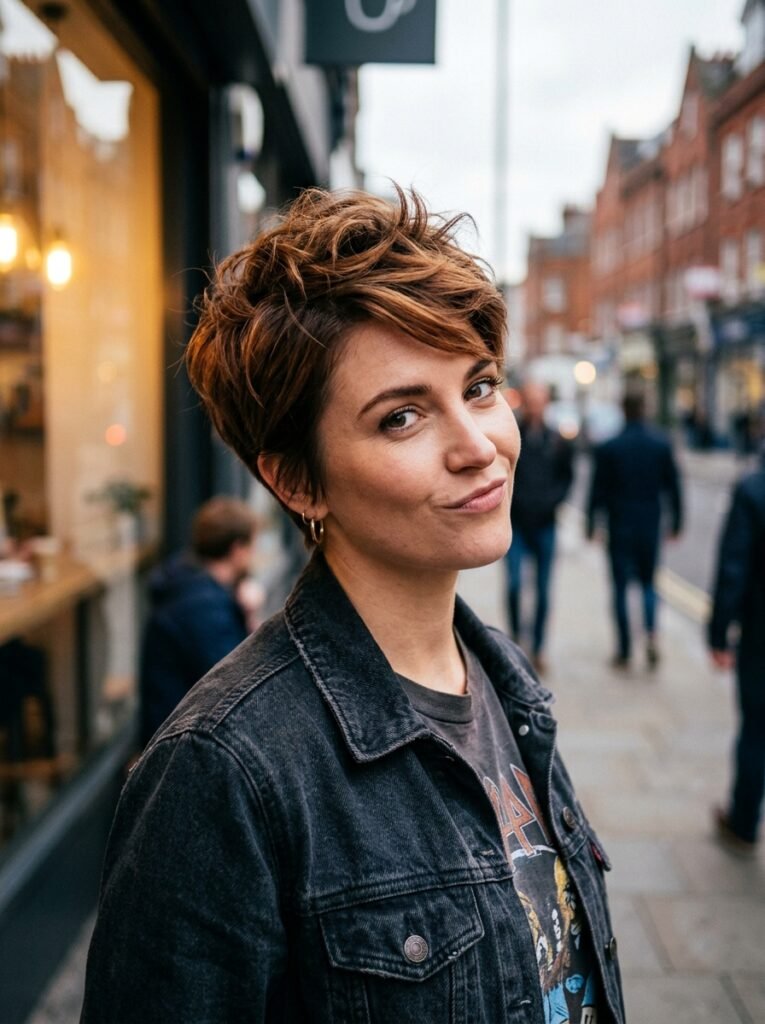 Sassy Pixie with Textured Volume
