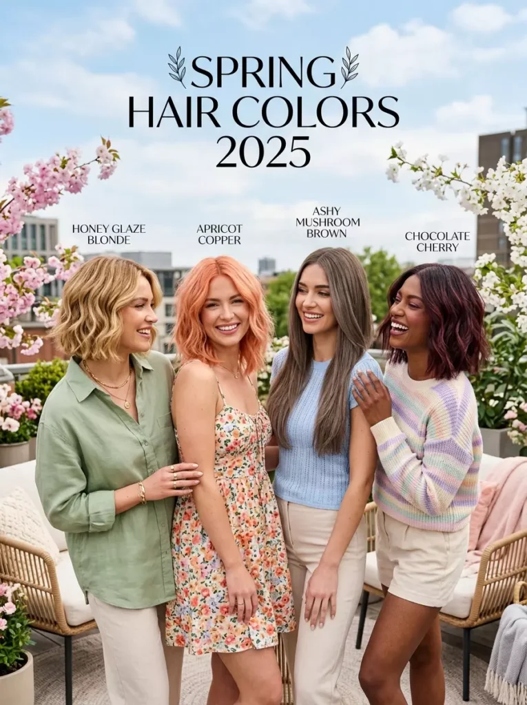 Spring Hair Colors 2025