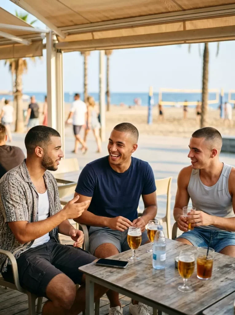Summer Buzz Cut Men