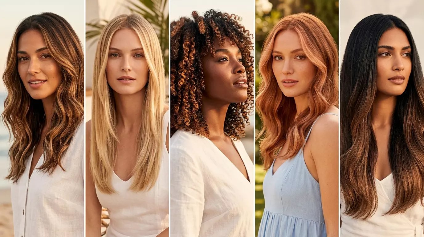 50 Best Sun-Kissed Summer Hair Color Ideas for Every Hair Type