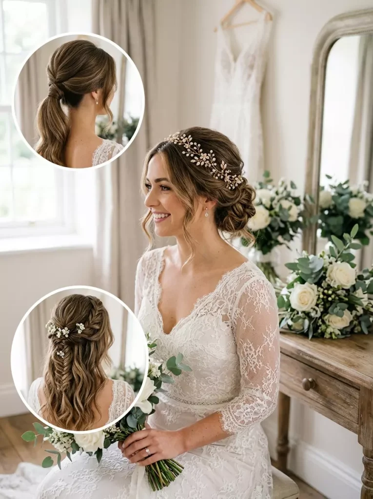 Trendy Bridal Hairstyles