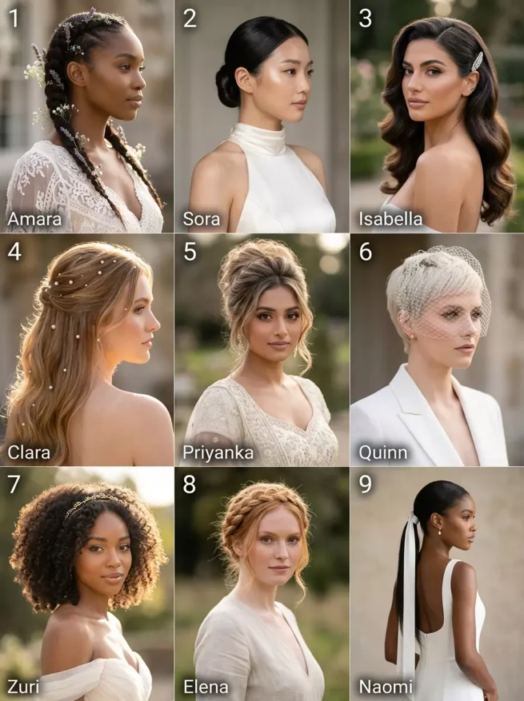 Wedding Hair Lookbook