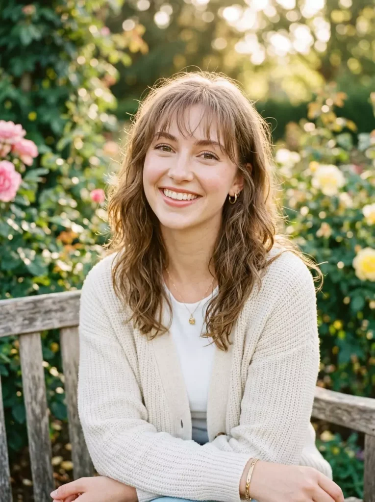Wispy Bangs Hairstyle: Light and Youthful Fringe Look