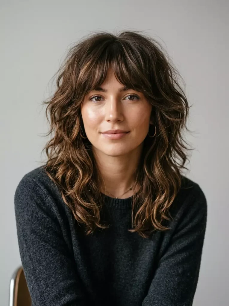 Medium-Length Wolf Cut