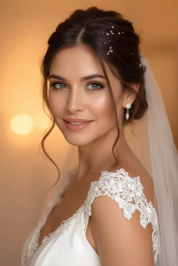 Half Up Half Down Bridal Hair