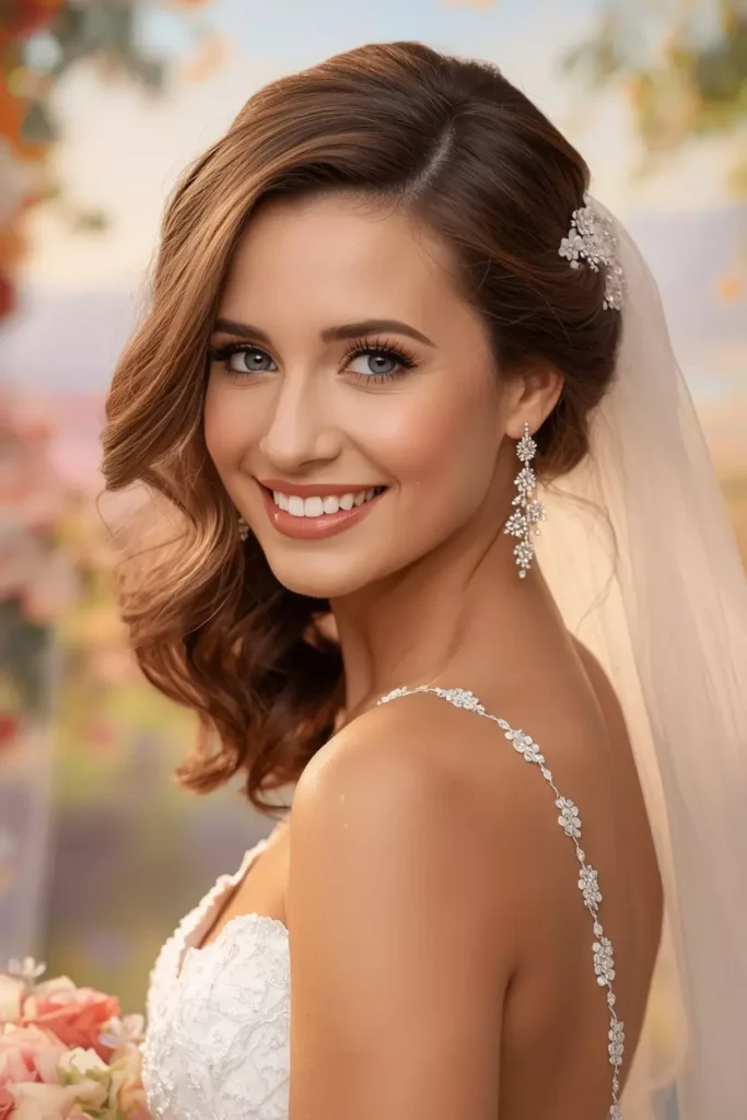 Best Wedding Hair Medium Length