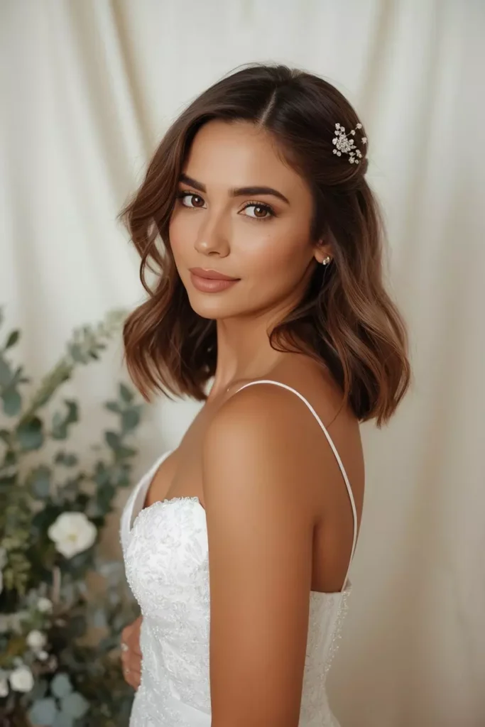 Wedding Hairstyles for Medium Hair
