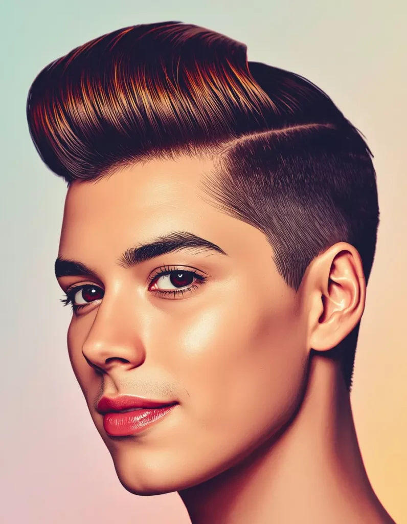 Pompadour Haircut