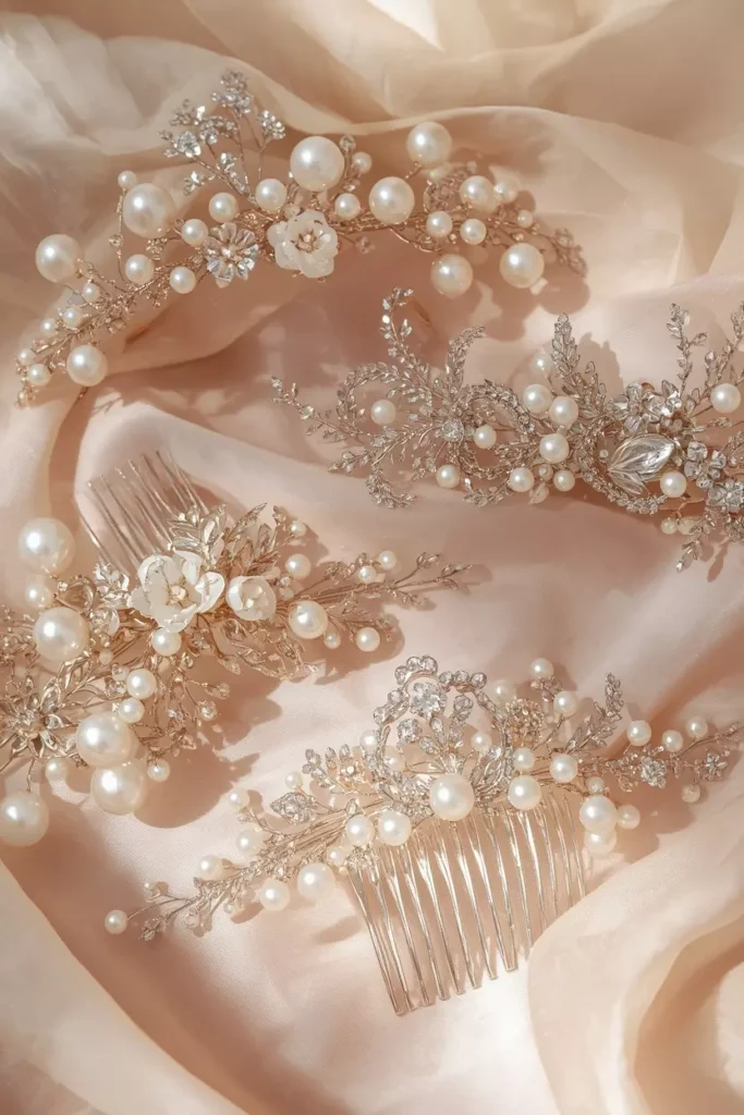 Beautiful Bridal Hair Pieces