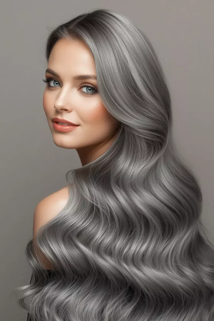 Gorgeous Long Gray Hair Inspiration