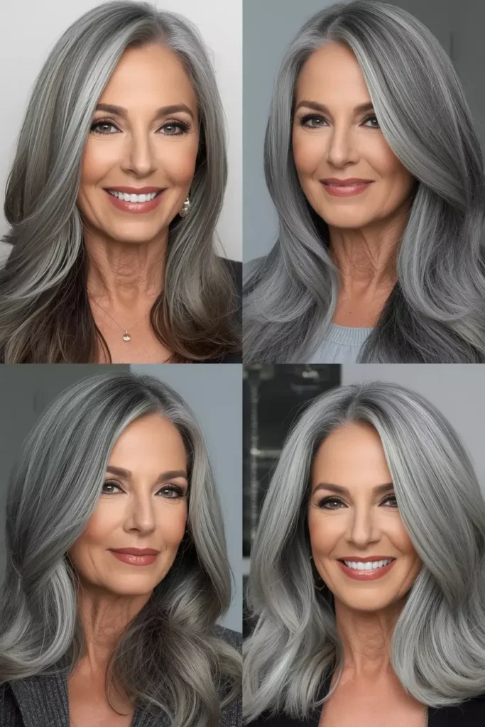 Timeless Long Gray Hair Styles