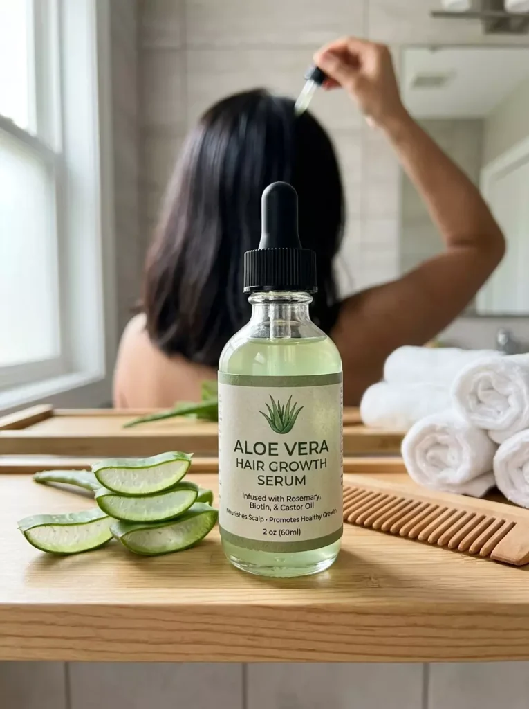 Aloe Vera Hair Growth Serum