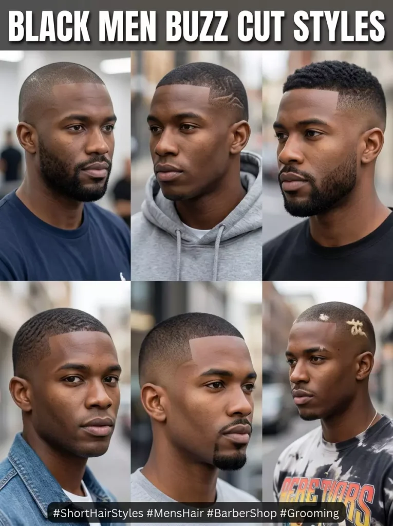 Black Men Buzz Cut Styles