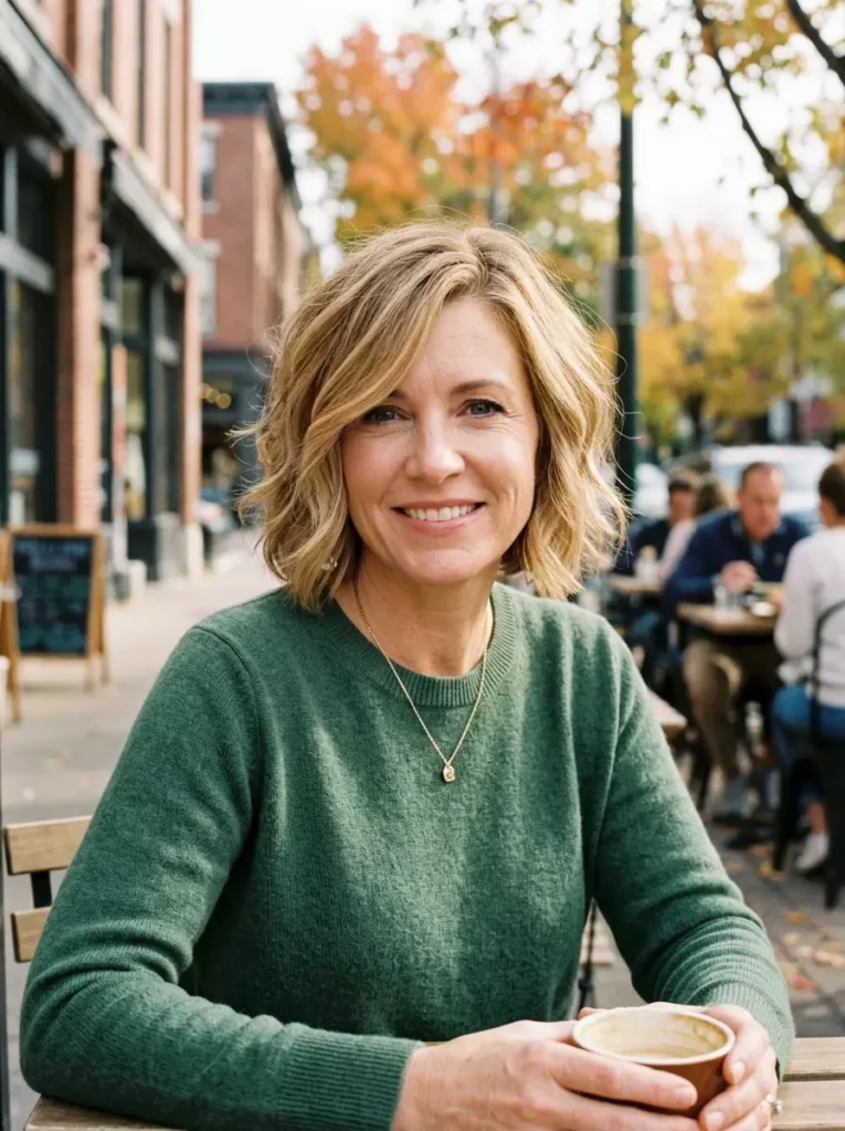 Blonde Bob Hairstyles for Women Over 40