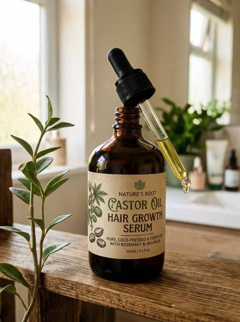 Castor Oil Hair Growth Serum