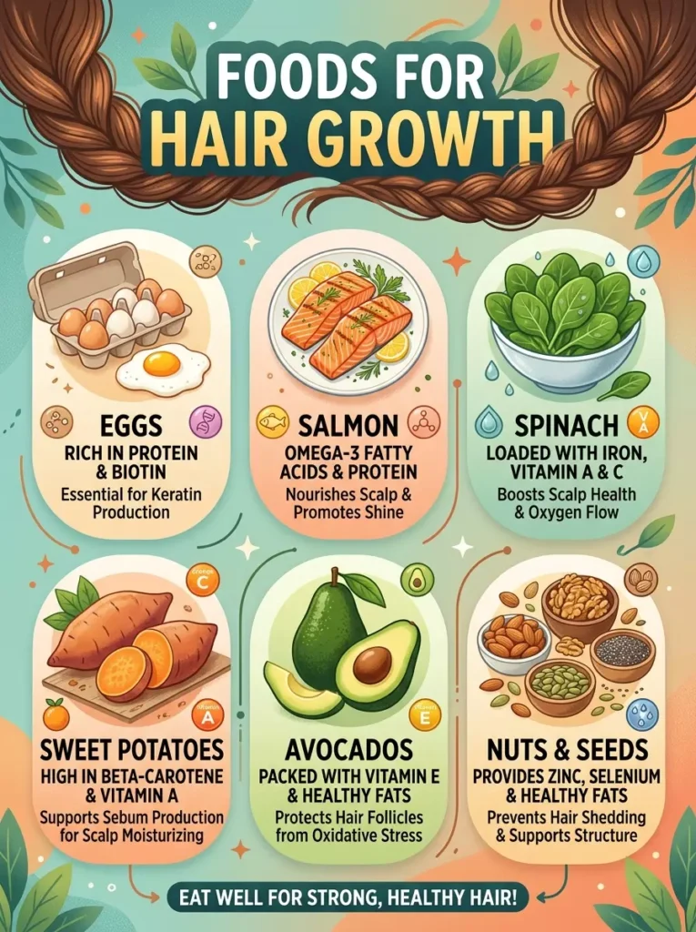 Foods for Hair Growth