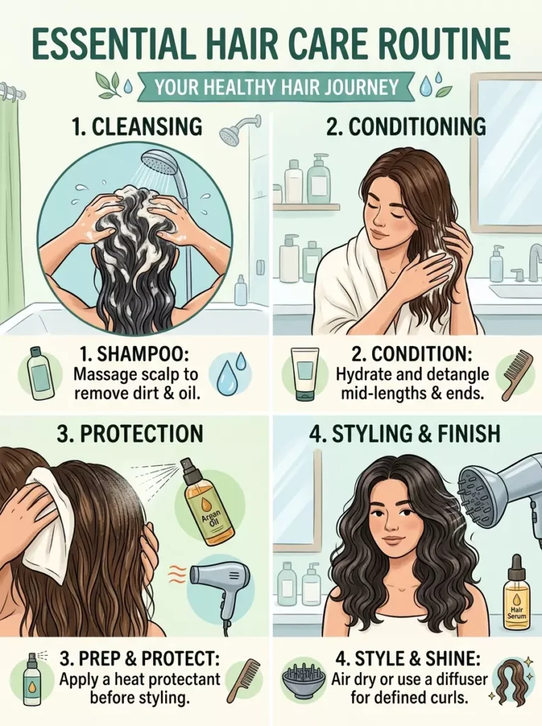Hair Care Routine