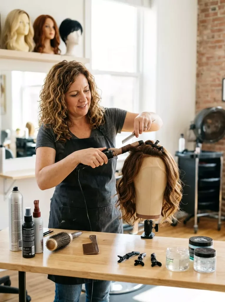 Hair Wig Styling